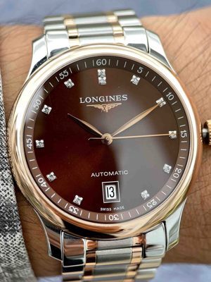 Đồng hồ Longines Master Collection vàng hồng L2.628.5.67.7