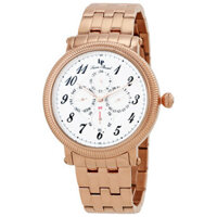 Đồng hồ Lucien Piccard Potenza Date Day GMT nam 10113-RG-22S Chính Hãng