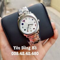 Đồng Hồ Marc Jacobs MJ3548 Màu Bạc Cá Tính