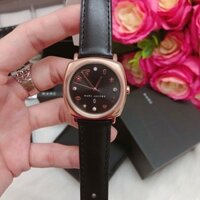 Đồng Hồ Marc Jacobs Nữ MJ1565 Dây Da Đen 34mm Chính Hãng