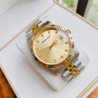 Đồng hồ Mathey Tissot Rolly II Crystal Gold Dial nam mặt vàng (Size 40mm)