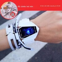 Đồng hồ máy bay phát sáng đa chức năng dành cho học sinh cấp 2, nam và nữ, đồng hồ thanh thiếu niên