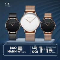 Đồng Hồ Máy Quartz ChenXi CX 076  Siêu Mỏng Nhẹ Dây Thép Lưới Đẹp Thời Trang Cao Cấp Dành Cho Cặp Đôi