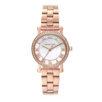 Đồng hồ Michael Kors Chính hãng - Norie Analog White Dial Gold Band Women's Stainless Steel  | JapanSport  MK3558