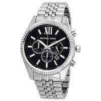 Đồng Hồ Michael Kors Lexington Chronograph Mặt Số Đen MK8602 (Nam) Chính Hãng