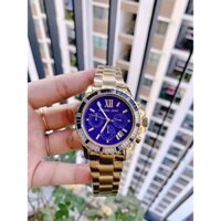 Đồng Hồ Michael Kors Nam MK5754 Dây Kim Loại Vàng Mặt Xanh Blue 41mm Chính Hãng