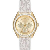 Đồng Hồ Michael Kors Nữ Dây Da Trắng MK7204 Size 40mm