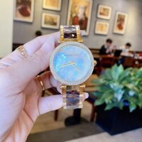 Đồng Hồ Michael Kors Nữ Dây Nâu Đỏ MK6518 39mm Chính Hãng