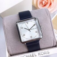 Đồng Hồ Michael Kors Nữ MK2572 Dây Da Xanh Mặt Vuông 31mm