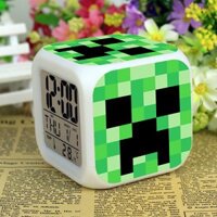 Đồng Hồ Minecraft Báo Thức Creeper