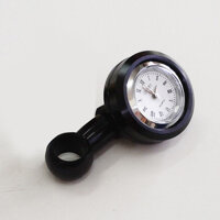 Đồng Hồ Mini Gắn Kính Xe Máy - Màu Đen