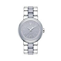 Đồng Hồ Movado 0606553 Nữ Đá Ceramic Kính Sapphire 36mm