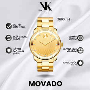 Đồng hồ Movado BOLD Men's Watch 3600374, 42.5mm