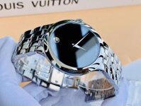 Đồng hồ Movado Museum Black - Thiết kế truyền thống tối giản đặc trưng của Movado.