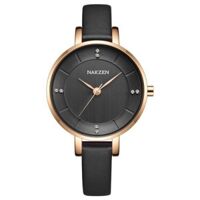 Đồng hồ Nakzen 34 mm Nữ SL8255LBK-1