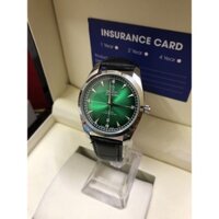 Đồng hồ nam 0mega- Lục Bảo 38mm, Dây da