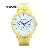 Đồng Hồ Nam 6 Kim Neos N-30887M Sapphire Dây Thép
