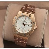 Đồng hồ nam Ap AUDEMARS PIGUET, đồng hồ quartz, đồng hồ kinh doanh đơn giản và giản dị, màu vàng hồng