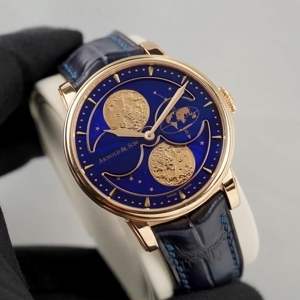 Đồng hồ nam Arnold & Son Royal Collection HM Double Hemisphere Perpetual Moon 1GLAR.U03A.C122A
