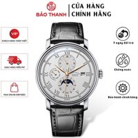 Đồng Hồ Nam BORMAN BM801-4 Chính Hãng BH 24T Chịu Nước 50m Kính Chống Xước Dây Da Cao Cấp (Máy Cơ Tự Động)