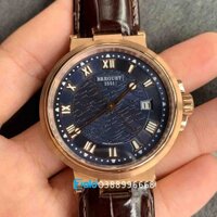 Đồng Hồ Nam Breguet Marine 5517 Blue Dial Rose Gold