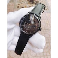 Đồng Hồ Nam Burberry BU10003 (1003) Mặt Tròn Siz 40mm  Máy Quartz (Pin) Thuỵ Sỹ Dây Da Đen Full Box