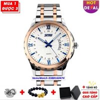 Đồng hồ nam cao cấp dây thép không gỉ máy Nhật chống nước SKMEI SK013 - ZWatches