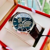 Đồng hồ nam cao cấp ORIENT STAR RETROGRADE GREEN DAIL LEATHER RK-DE0302E chính hãng