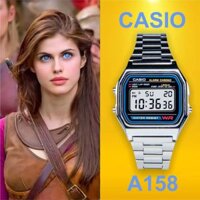 Đồng Hồ Nam Casio A158 .e., Bản Huyền Thoại, Made In Malaysia, Chống Nước, Siêu Bền, Pin Lâu