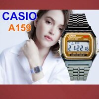 Đồng Hồ Nam Casio A159 Gold .g., Made In Japan, Chống Nước, Siêu Bền, Pin Lâu, Chống Sốc