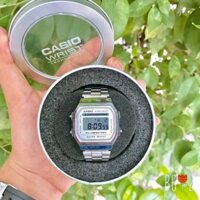 Đồng hồ Nam CASIO A168  classic, tặng box - Dong.ho.casio.mtp