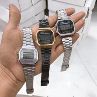 Đồng hồ Nam CASIO A168  classic, tặng box - Dong.ho.casio.mtp