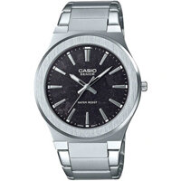 Đồng Hồ Nam Casio Beside BEM-SL100D-1ADF Dây Kim Loại - Mặt Đồng Hồ Màu Đen