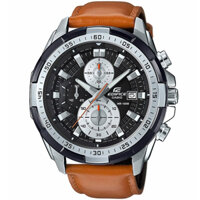 Đồng Hồ Nam Casio Chronograph EFR 539L - 1BV Lịch Ngày Quartz  Dây Da