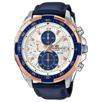 Đồng Hồ Nam Casio Chronograph EFR 539L - 7C Lịch Ngày Quartz  Dây Da