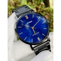 ĐÔNG HỒ NAM CASIO dây thép chĩnh hãng , full box MTP-VT01B-2