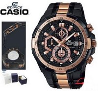 ĐỒNG HỒ NAM CASIO EDIFICE - EFR-539BKG [bonus]