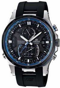 ĐỒNG HỒ NAM CASIO EDIFICE EQW-A1200B-1AJF MÁY NĂNG LƯỢNG MẶT TRỜI  DÂY NHỰA