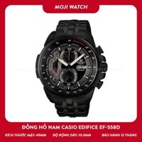 Đồng hồ nam Casio Edifice EF-558D 49mm màu đen năng động