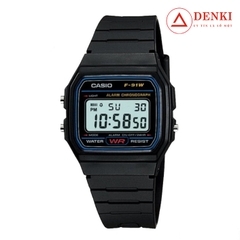 Đồng hồ nam Casio F-91W-1SDG