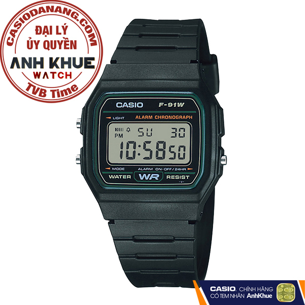 Đồng hồ nam Casio F-91W-3DG