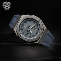Đồng hồ nam Casio G-Shock GA-2110ET-8A custom AP Royal Oak, Titanium x Gray, hàng chính hãng, bảo hành 05 năm