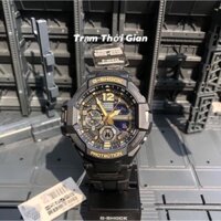 Đồng hồ nam Casio G-shock GA-1100GB-1A - Kích thước vỏ : 50,8×52,1×16,9mm