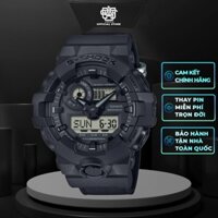 Đồng Hồ Nam Casio G-Shock GA-700BCE-1A Dây Đeo Bằng Vải, Hàng Chính Hãng