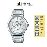 Đồng Hồ Nam Casio MTP-V300D-7D Dây Thép Kính Khoáng Size 40mm Chống Nước 50m Bảo Hành 1 Năm Tại Shop Đồng Hồ Doanh Nhân