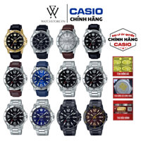 Đồng Hồ Nam Casio MTP-VD01 Lịch Lãm Sang Trọng Mặt Kính Khoáng Tròn 45mm Chống Nước Vỏ Kim Loại Chính Hãng - WATCHSTORE