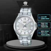 Đồng Hồ Nam Casio MTS-100D-7A Kính Sapphire, Pin 10 Năm, Hàng Chính Hãng