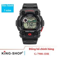 Đồng hồ nam Casio Standard thể thao, điện tử giá rẻ - Dây cao su, chống nước 200M (G-7900-1DR)