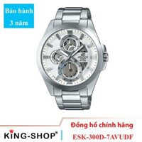 Đồng hồ nam Casio Standard thể thao, điện tử giá rẻ - Dây bằng thép không gỉ, chống nước 10ATM (ESK-300D-7AVUDF)