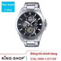 Đồng hồ nam Casio Standard thể thao, điện tử giá rẻ - Dây bằng thép không gỉ, chống nước 100M (ESK-300D-1AVUDF)